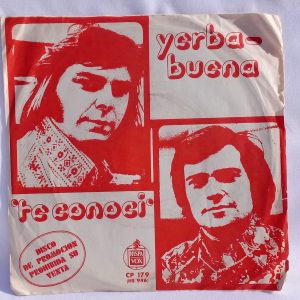 Vinilos de Segunda mano, Compra venta vinilos, Yerbabuena: Te Conocí, grupo Yerbabuena, Yerbabuena, Venta vinilos de pop español, vinilos de pop años 70, vender vinilos segunda mano, compra venta vinilos Girona, compro vinilos provincia de Girona