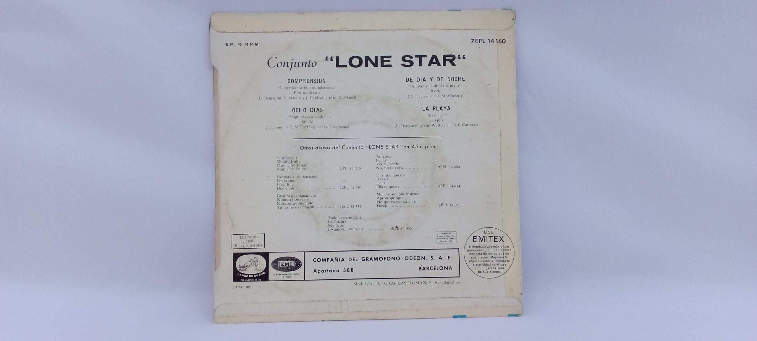 Dónde vender vinilos en Barcelona, Lone Star: Comprensión, Lone Star, venta vinilos de Lone Star, Pop Rock Español, Beat, venta vinilos de Pop Rock Español, compra venta de vinilos en Barcelona, compra venta vinilos en Barcelona Provincia, compra venta vinilos segunda mano, Compro discos de vinilo segunda mano