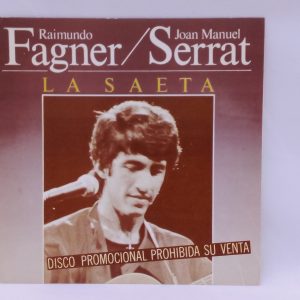 Compro discos de vinilo en España, Raimundo Fagner / Joan Manuel Serrat: La Saeta, Raimundo Fagner, Joan Manuel Serrat, Música Popular Brasileña, Flamenco, Dónde vender discos de vinilo en Barcelona, Dónde vender discos de vinilo usados, Dónde vender vinilos segunda mano