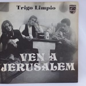Compra venta de vinilos segunda mano, Trigo Limpio: Ven A Jerusalem, Trigo Limpio, Pop español, vinilos Pop español segunda mano, compro vinilos Pop español, vender vinilos de Pop español, Precio de discos de vinilo usados, Tienda discos Barcelona, Tienda vinilos segunda mano Barcelona