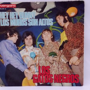 Compra venta vinilos de Rock, Los Gatos Negros: Hey Hey Bunny, Los Gatos Negros, venta vinilos de Los Gatos Negros, Rock Garage, Mod, Beat, Vinilos segunda mano Barcelona, Precio de discos de vinilo usados, Tienda discos Barcelona, Tienda vinilos segunda mano Barcelona, compra venta discos de vinilo Barcelona, vinilos Terrasa
