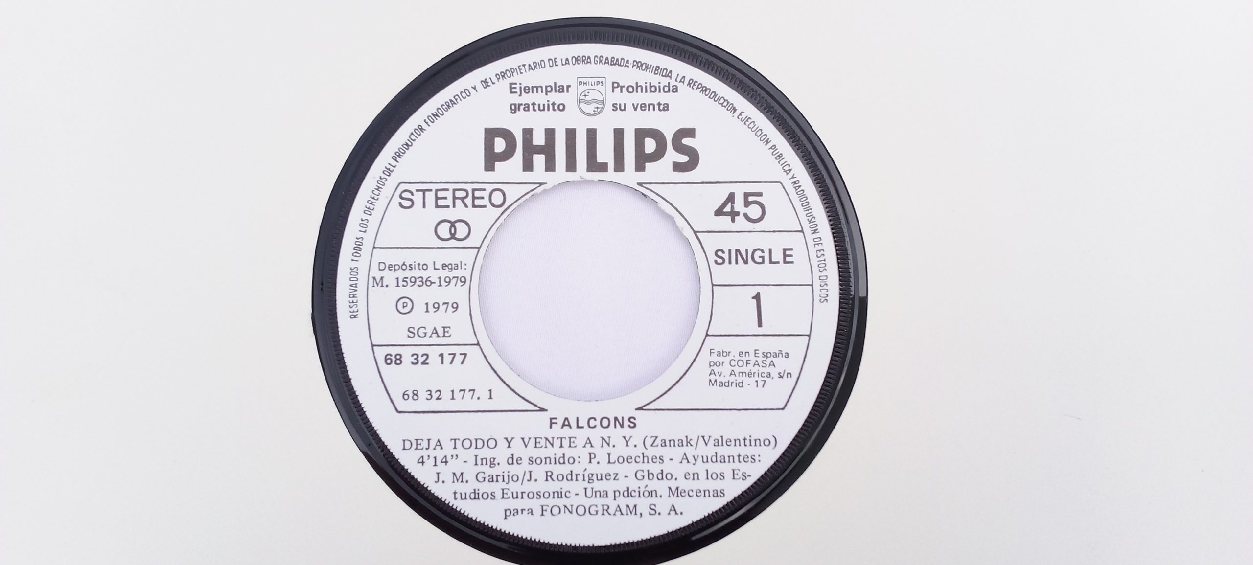 Vender vinilos de Rock, Falcons: Deja Todo Y Vente A N.Y., Falcons, vinilos de Falcons, Funk, Rock Psicodélico, Compra venta discos de Rock, Quiero vender discos de vinilo, vender discos de vinilo online, vender discos de vinilo en Barcelona, Vender vinilos sgunda mano