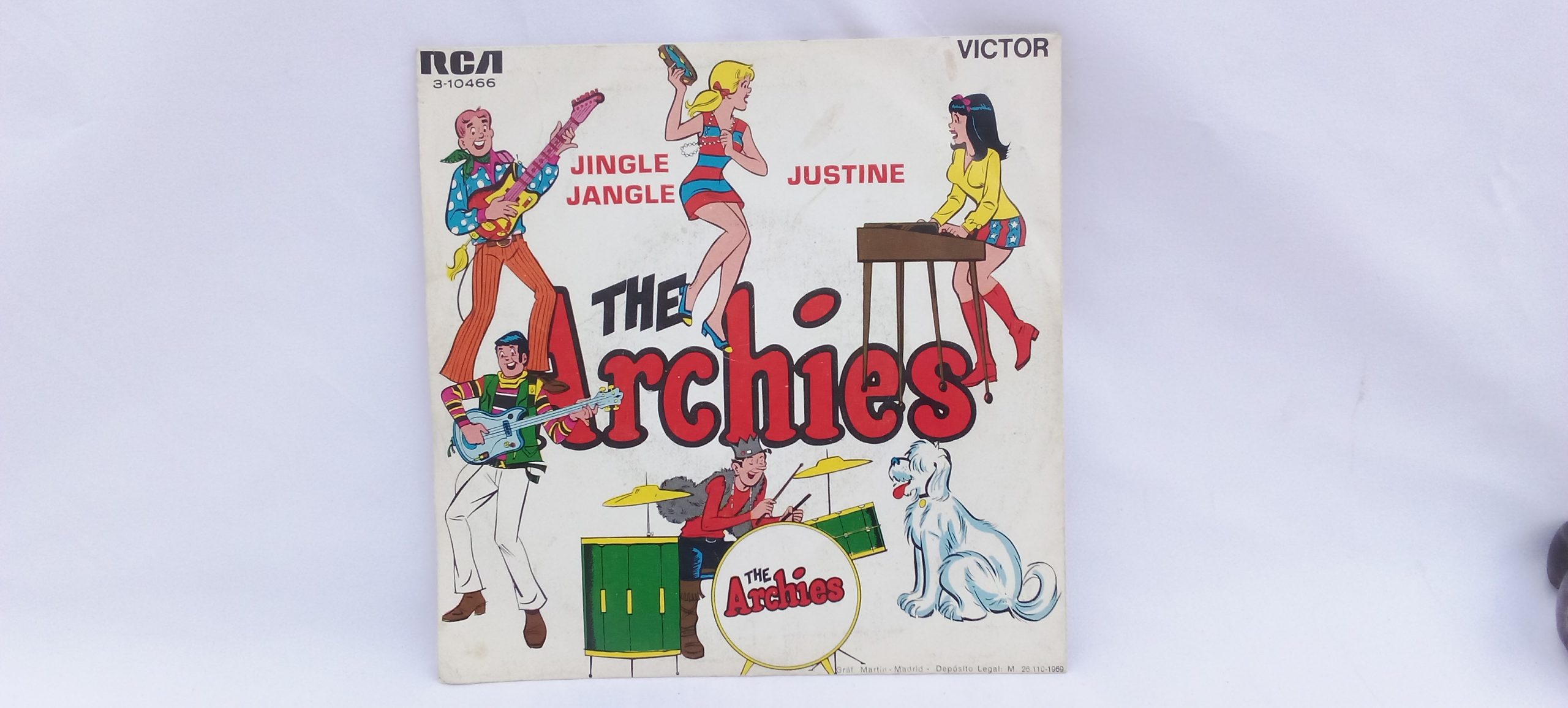 Vender discos de vinilo Online, The Archies: Jingle Jangle / Justine, The Archies, discos de vinilo de Pop Rock, Compra venta discos de vinilo, Compro discos de vinilo Girona, Compra Venta vinilos Girona, Dónde vender vinilos en Girona