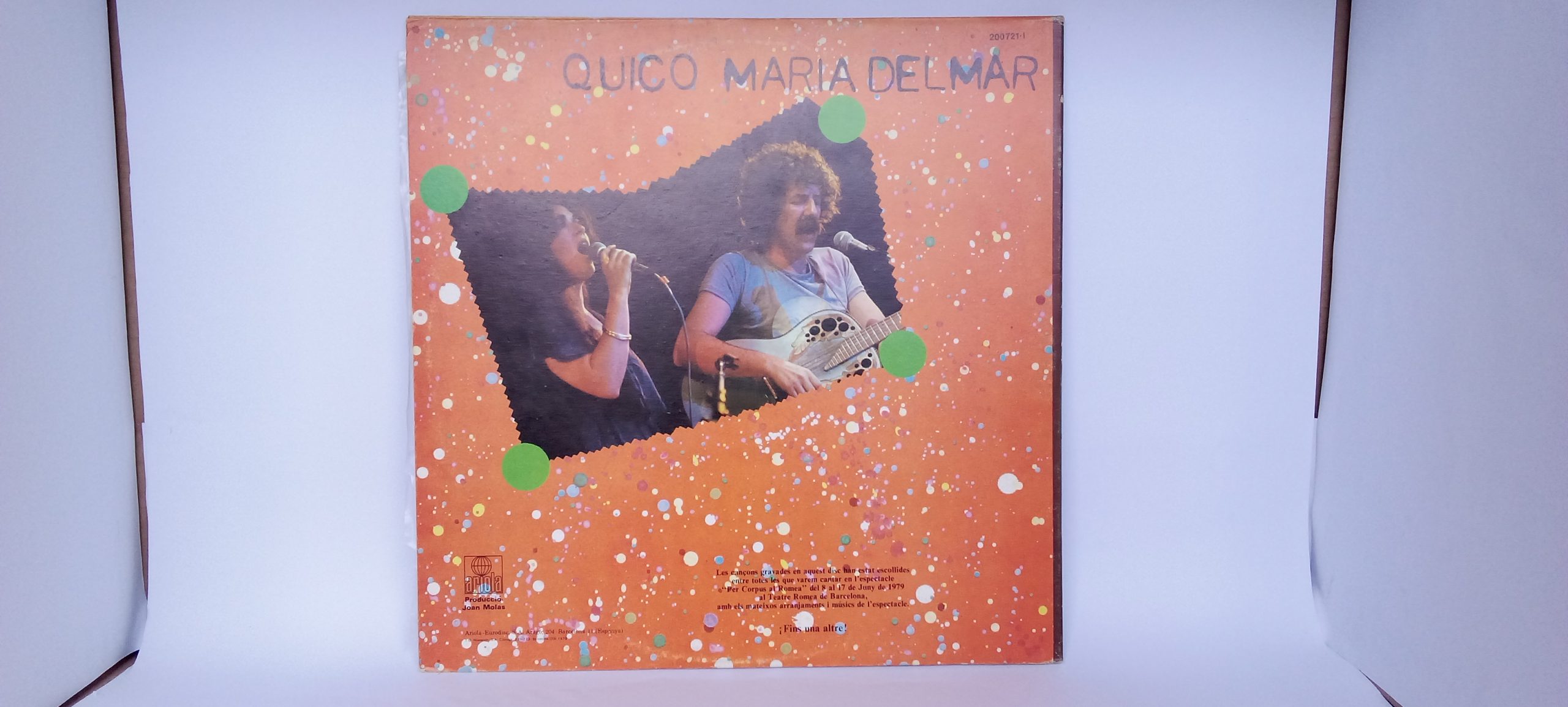 compra venta vinilos usados - segunda mano en Barcelona | Maria Del Mar Bonet Y Francesc Pi De La Serra: Quico - Maria Del Mar