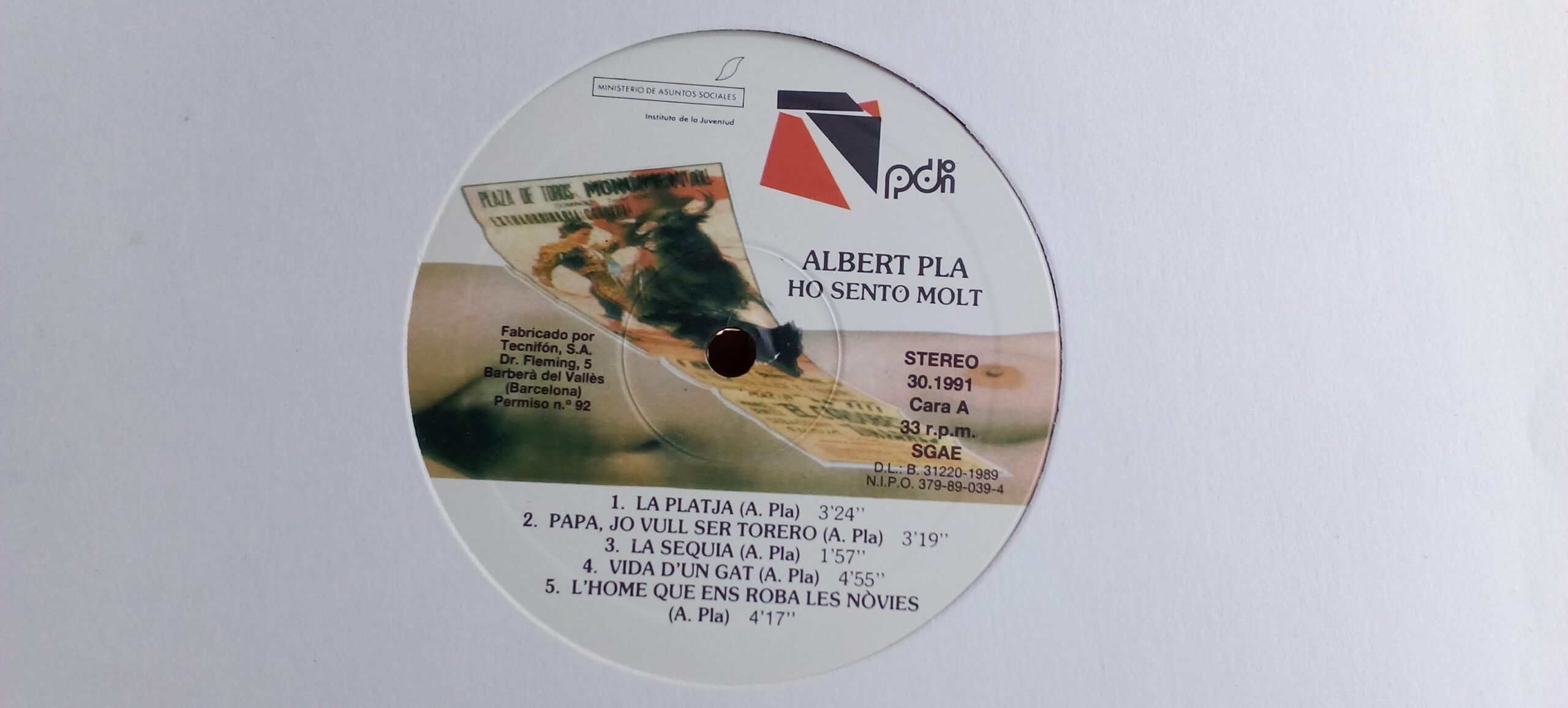 Albert Plá: Ho Sento Molt Vinilos de Música popular - compra venta de vinilos en Girona - Barcelona